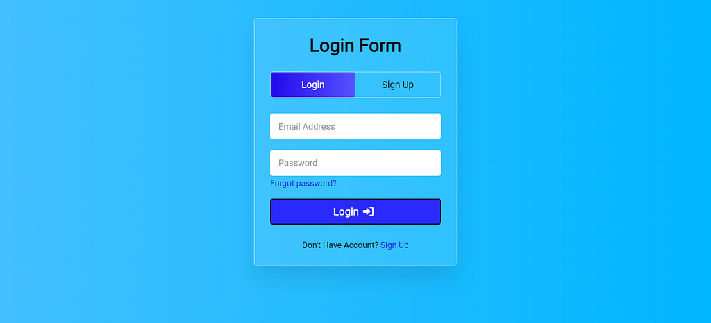 login form img