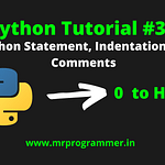 Python statement indentation and comments