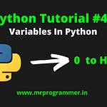 Variables In Python