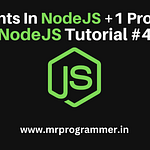 Events In NodeJS + NodeJS Project | Node.Js Tutorial #4