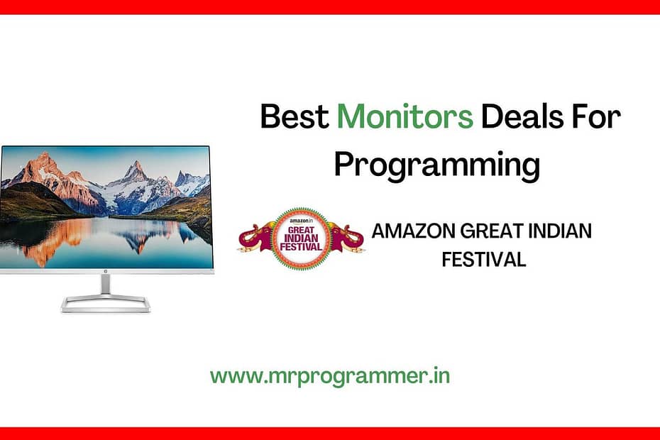 Best Monitors Deals For Programming