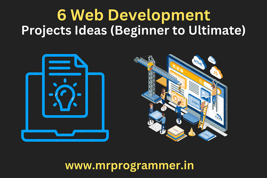 5 Web Development Projects Ideas | Web Development Project Ideas (Beginner to Ultimate)